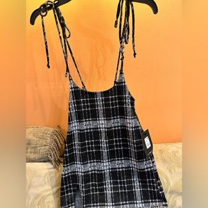 FN “Give me you” plaid skirt